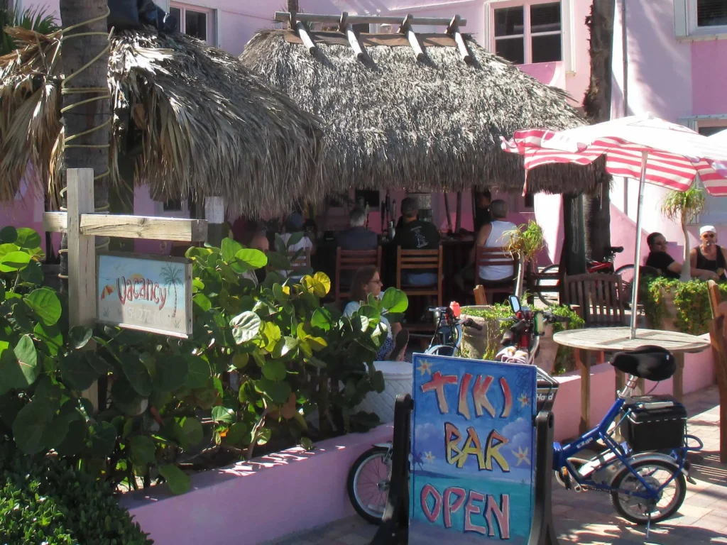 Jimi Ruccolo Walkabout Beach Resort - Hollywood, Florida walkabout tiki bar exterior
